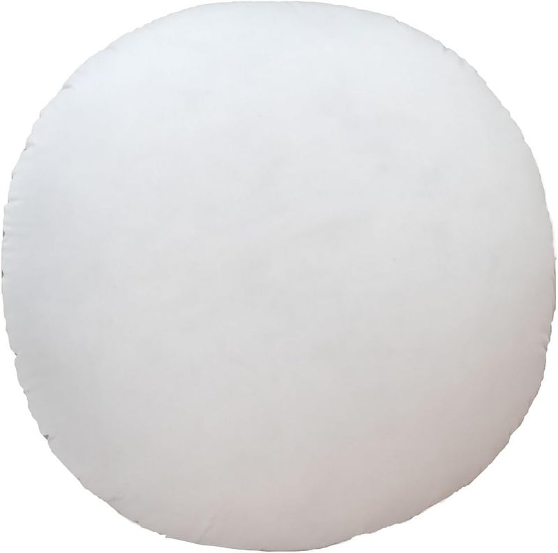 MoonRest Round Pillow Insert Hypoallergenic Polyester Form Stuffer-%100 Cotton Blend Covering for Sofa Sham, Decorative Pillow, Cushion and Bed - 32 Inch Diameter - Image 2